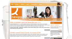 Desktop Screenshot of newagbrno.cz